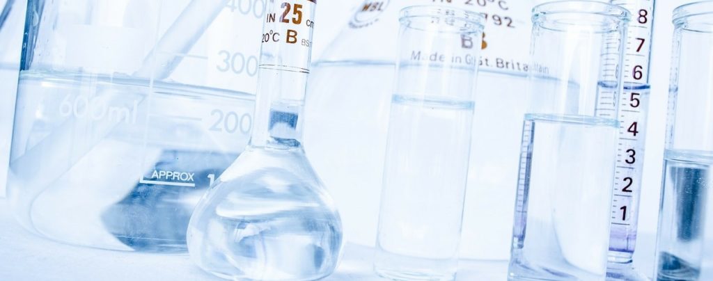 Flasks and bottles in laboratory - Health and Life Sciences Grant